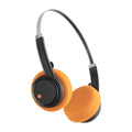 Retro Transparent Headband Bluetooth Headphone Rotate to Adjust Volume Songs Wireless HIFI Stereo Earphone