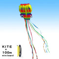 YongJian 3D octopus soft kite 5m Giant Kite With 100m tire line Giant soft kites for adults outdoor toys