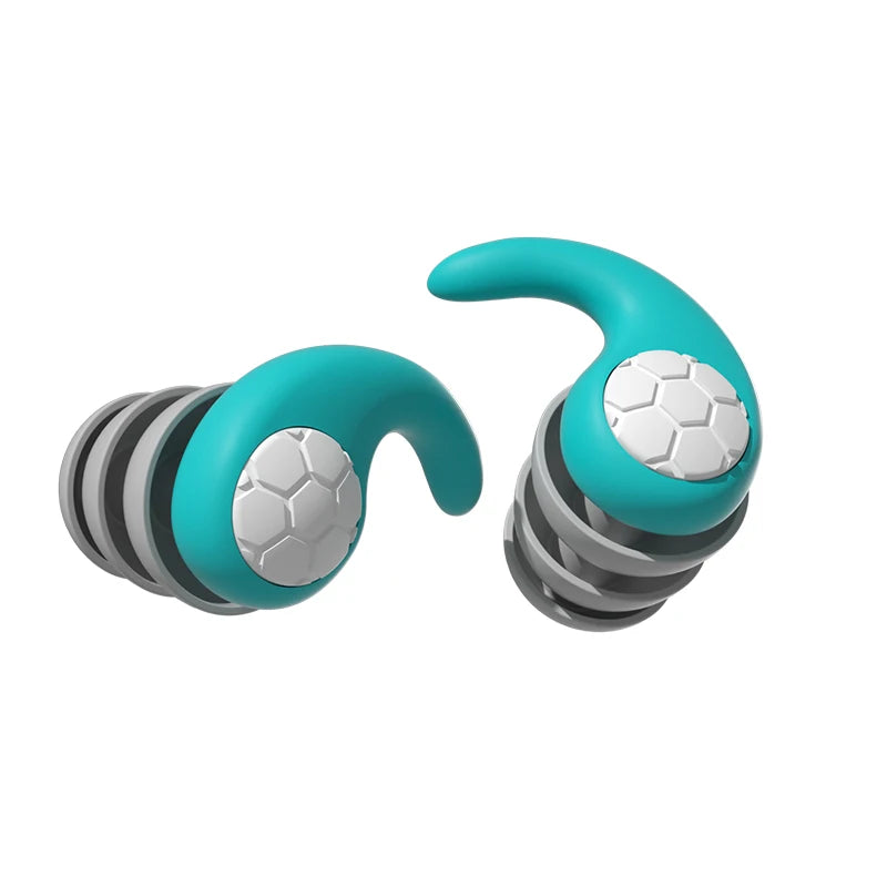 1Pair Sleeping Ear Plugs Noise Reduction Ear Protector Soft Nano Silica Gel Earplug Waterproof Tapones Para Dormir Earplugs