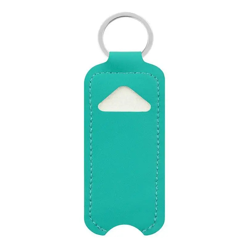 Travel Friendly Lip Balm Holder Keychain with Bag Secure Lipstick Storage Ideal for Women