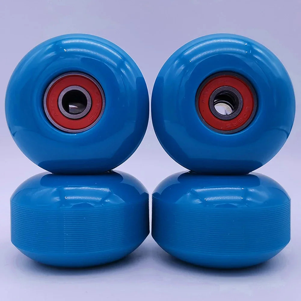 4Pcs Skateboard Wheels With Bearing 52x32mm 95A Soft Longboard Skateboard Wheels ABEC-9 Bearing Roller Skating Accessories Parts