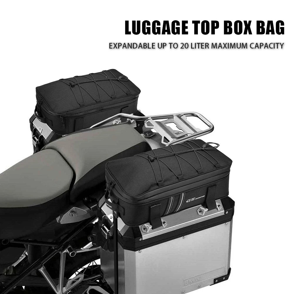 Universal Motorcycle Parts Top Bags For BMW R1200GS F650GS G310GS ADV F750GS F850GS YAMAHA Honda Top Box Bag Side Case Luggage