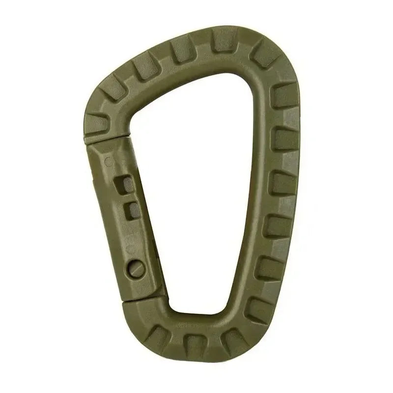 Medium D-Ring Buckle Tactical Carabiner Clips Molle Buckle Hook Backpack Sports Camping Climbing Accessories Outdoor gadget