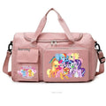 New My Little Pony Gym Bag Compartment Luggage Bag for Men Women Foldable Waterproof Lightweight Yoga Gym Sports Bag
