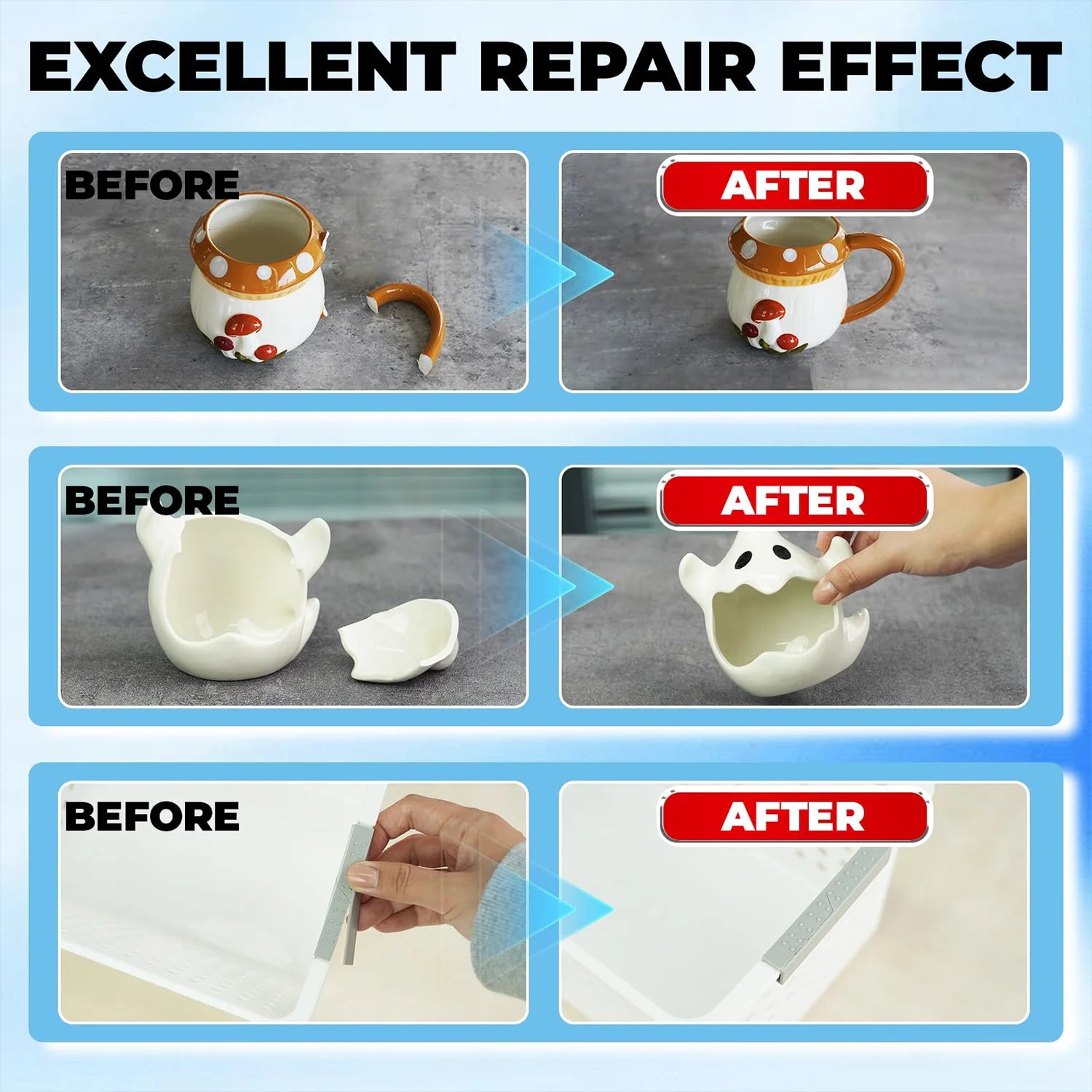 LOOLIFL 414/495 Instant Strong Super Glue Universal Superglue Mighty Instant Glue for Resin Ceramic Metal Glass Fast Dry Tool