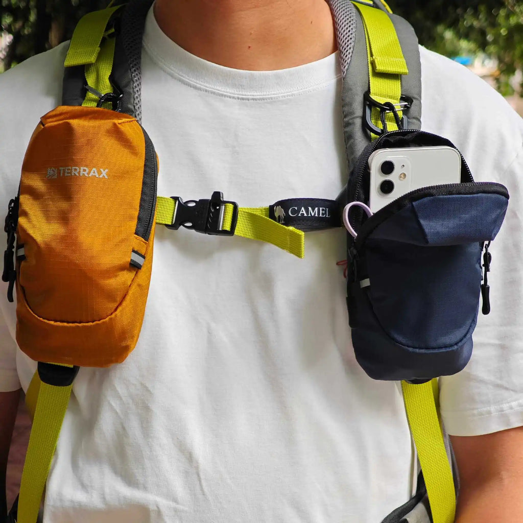 Portable Waterproof Outdoor Phone Pouch Backpack Hanging Bag Cycling Running Mini Shoulder Storage Sling Bag