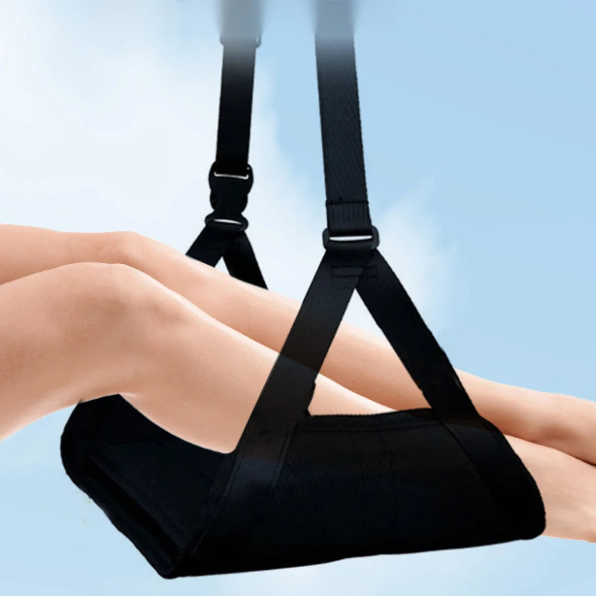 The 1PC Travel Rest Hammock Can Be Used to Store Office Nap Footrests, High-Speed Rail Seat Footrests, and Airplane Hammocks