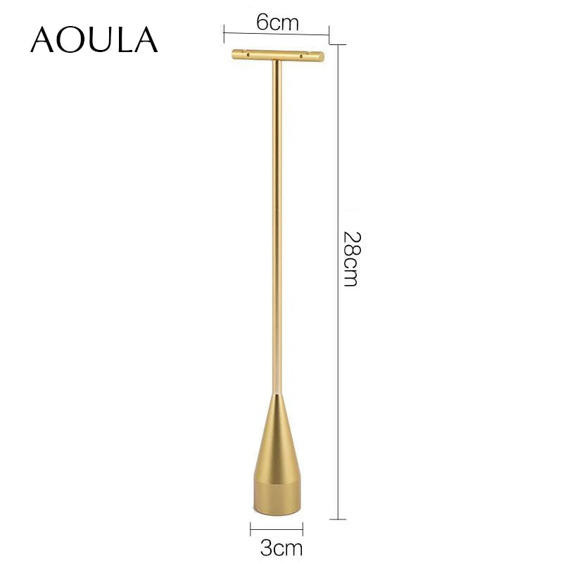 Luxury Dangle Earrings Display Metal Rack T Bar Stand Ring Jewelry Hanger Organizer Ear Studs Storage Holder Shelf Store Selling