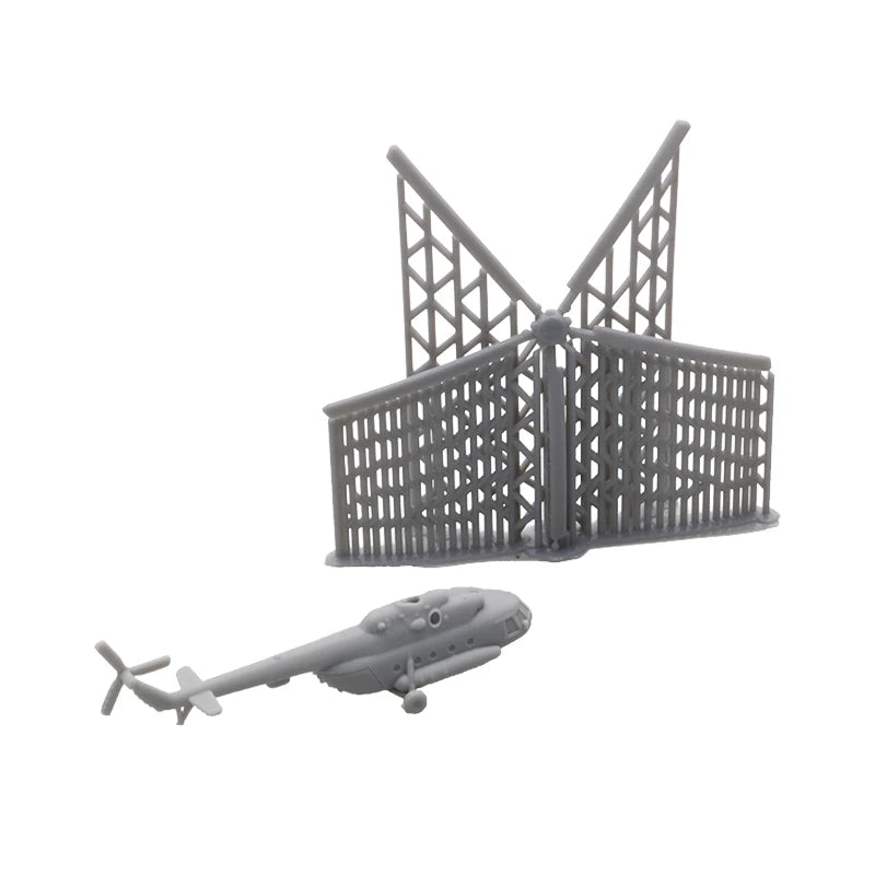 5Set 1/2000 700 400 350 Scale Russian Mi-17 Helicopter Model Resin Assembly Attack Plane Toys Battle Aircraft for DIY Collection