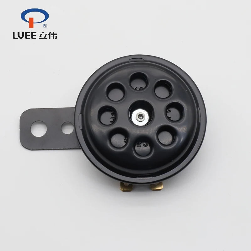 LVEE DL70 series 6V 12v 48V 60V motorcycle horn Universal Waterproof Electric Horn 12V 105db Moto bike Motor Scooter Loud Sound