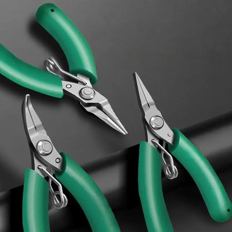 1Pcs Household Industrial Grade Multifunctional DIY Mini Wire Pliers 4.5 Inch Mini Handmade Pliers Electrician Mini Tiger Pliers