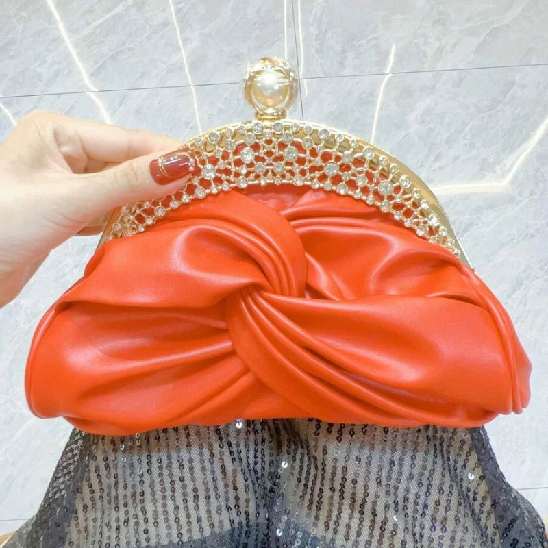 New Clutch Rhinestone Evening Women Bags Chain Slanting Bag Dinner Bag Dress Bag Bridal Bag-Wedding Season,Gifts For Women,The Perfect Christmas Gift