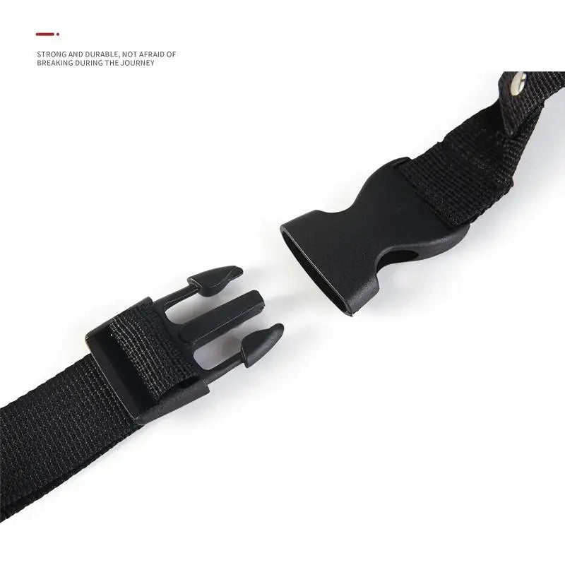 Homefish Airplane Footrest With Adjustable Strap, Portable Hammock Leg Rest, Perfect Travel Accessories