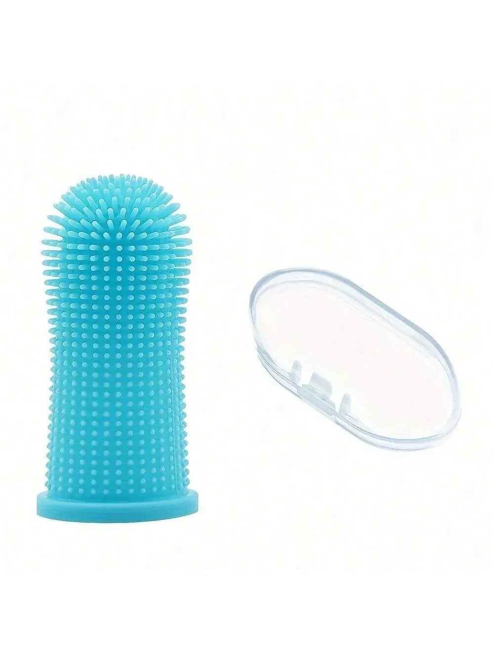 ToothbrushesSilicone Bristles Pet Finger Toothbrush Cleaning Products for Cats and DogsOral Cleaning