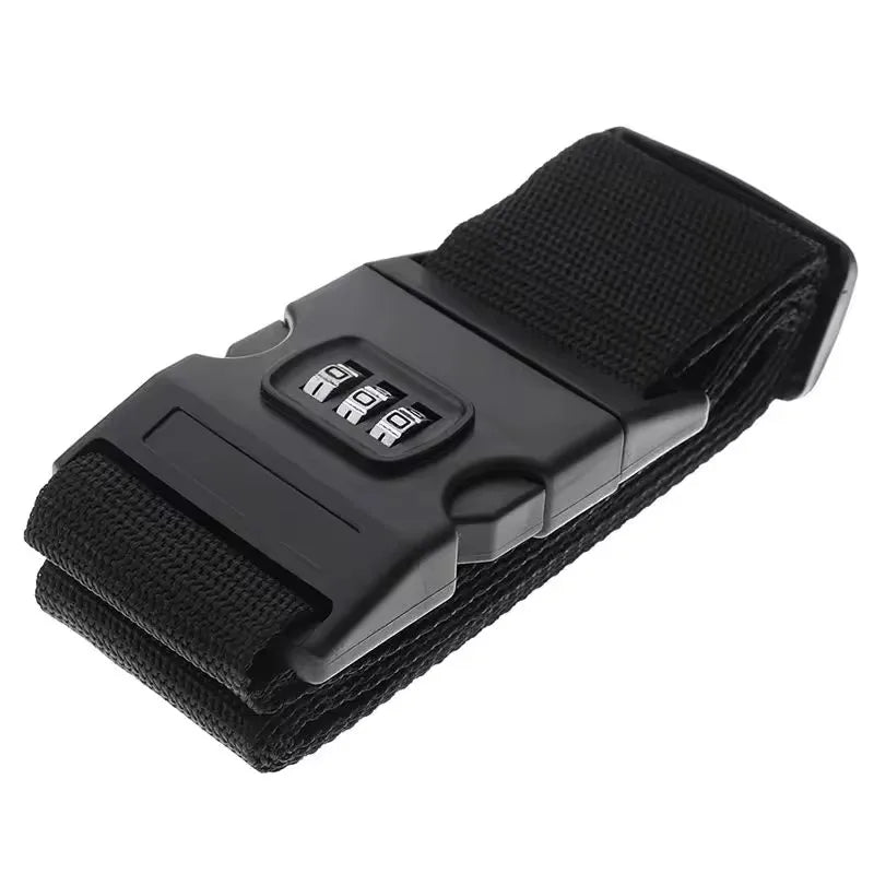 1PC Password Lock Travel Luggage Strap Adjustable Packing Strap Lightweight Luggage Safety Lock Snti-Theft Luggage Buckle Strap