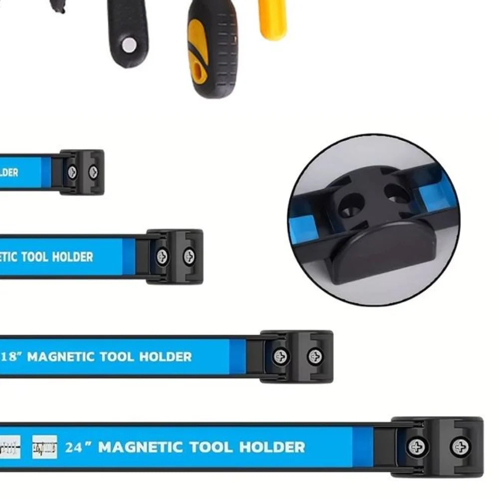 High Quality Heavy Duty Magnetic Tool Holder Space Saving Wall Mounted Wrench Holder Home Durable Organizer Rack