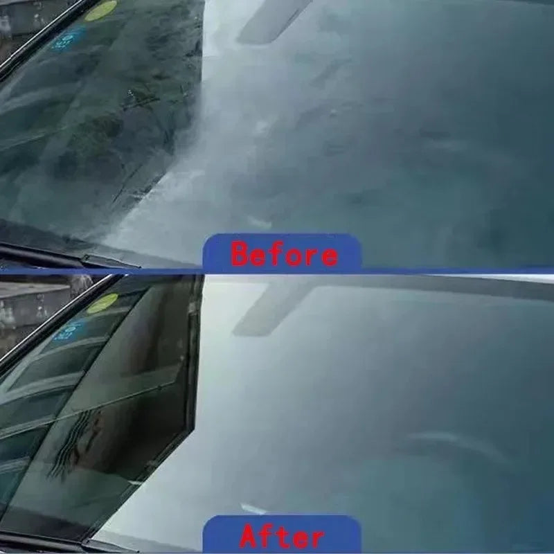 Car Oil Film Cleaning Sponge Wiper Crystal Plating Polishing Sponge Brush Car Windshield Glass Wool Felt Brush Oil Removal Tools