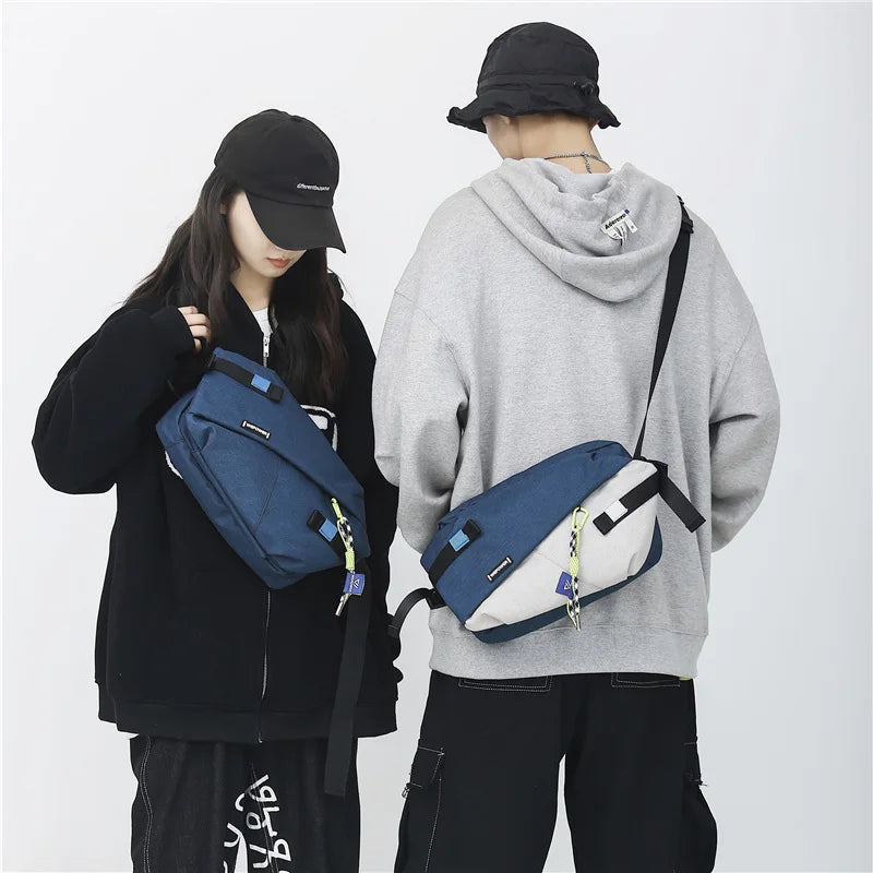 High Quality Nylon Panelled Waist Packs 2026 New Brand Unisex Chest Pack Casual Outdoor Travel Crossbody Bag Men Wasit Belt Bags