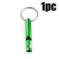 1/10pcs Outdoor Aluminum Alloy Small Whistle Emergency Whistle Fire Training Survival Whistle for Activities Like Camping Hiking