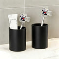 Cute Hugging Pandas 2pcs Portable Toothbrush Head Cover Storage Box Bathroom Additions Family & Business Trips Products Travel