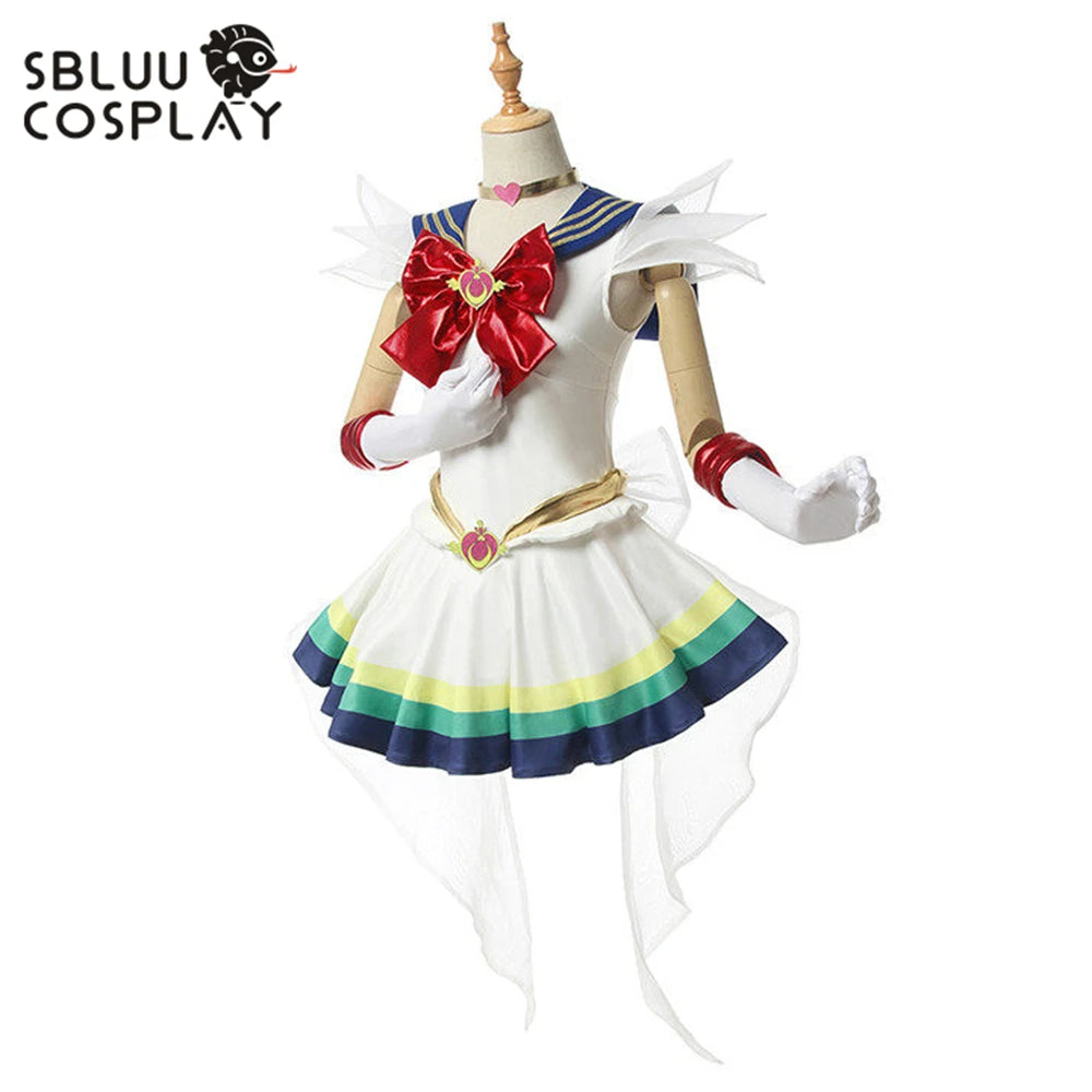 SBluuCosplay Anime Tsukino Usagi Cosplay Costume Dress Outfit Halloween Custom Made