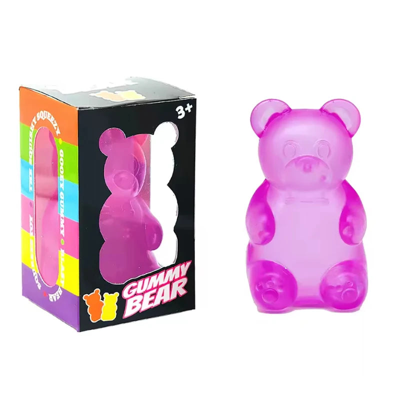 hot NeeDoh Dippin Dazzler Egg Donut prank stress relief toy soft glue vinyl squeeze toy Slow Rebound Pinch Ornament Relaxation