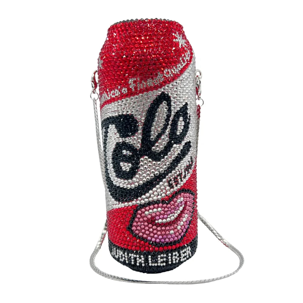 New available cherry pop-top cans rhinestone dinner bag luxury Crystal clutch party dress evening bag diamond purse womens bag