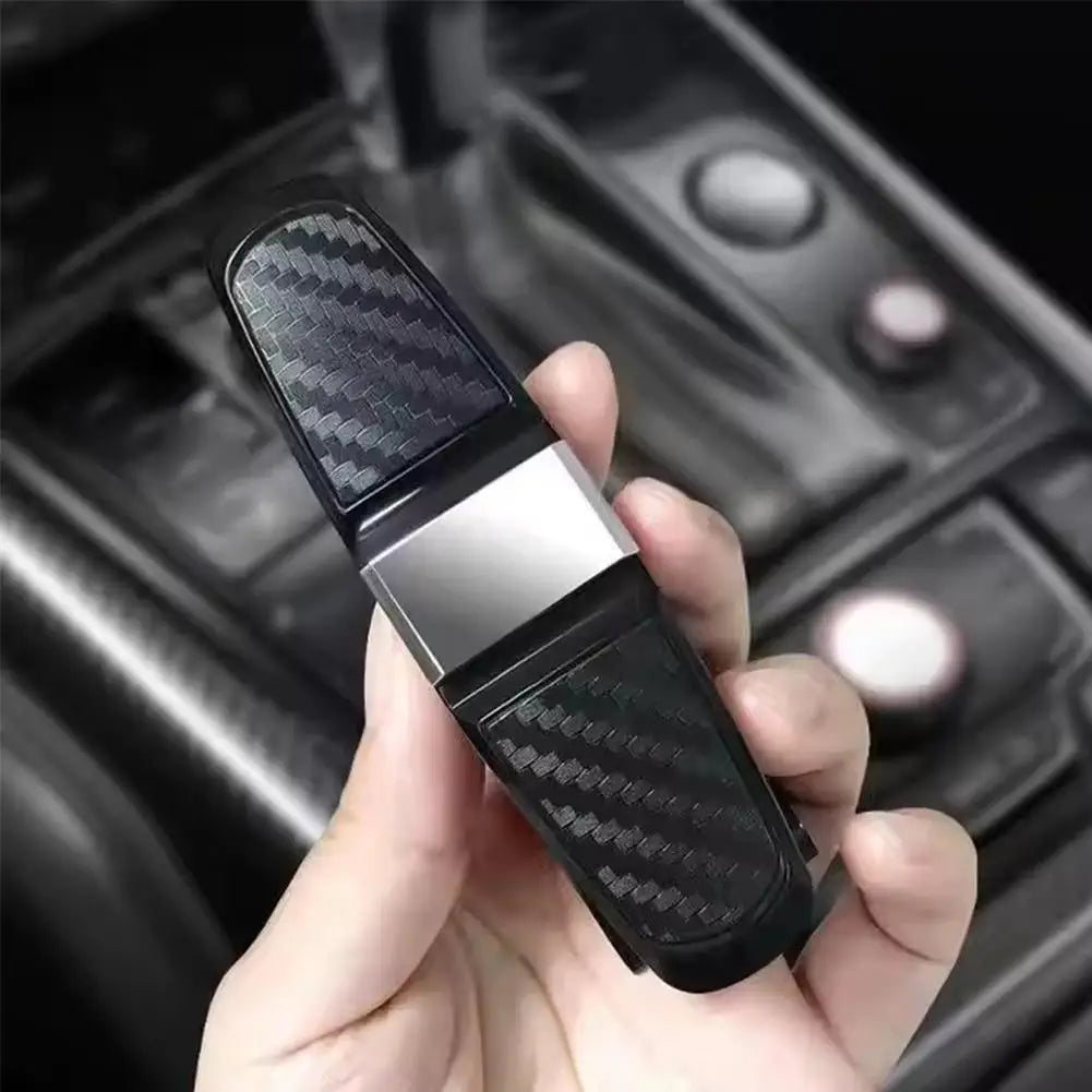 Car Sunglasses Frame Carbon Fiber Bills Glasses Clip Multi Function In Car Creative Eye Box Card Double Headed Clip On Board