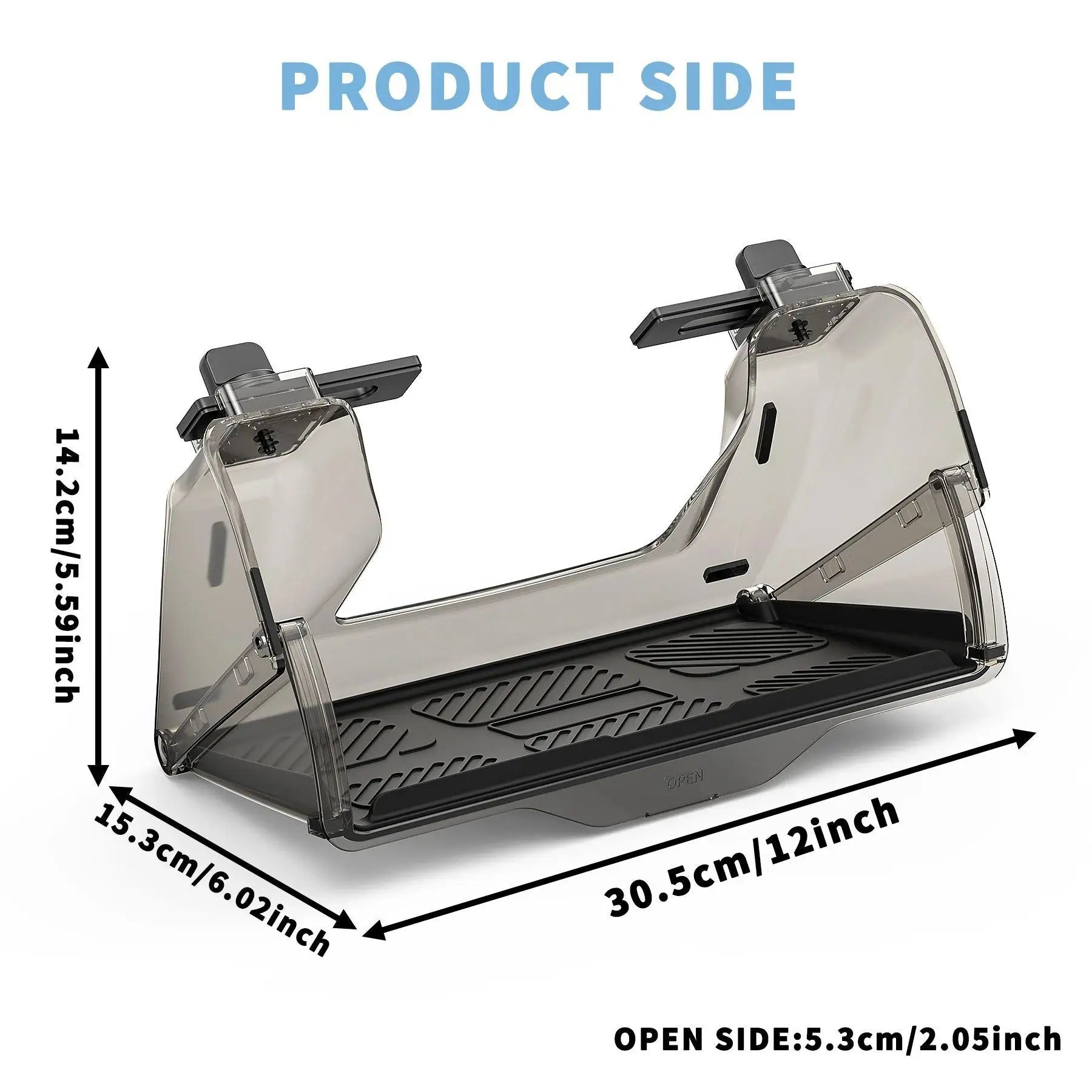 TEEQ Center Under Screen Storage For Tesla Model 3 Highland Model Y Tray Storage Box Behind The Screen Storage Box Accessories