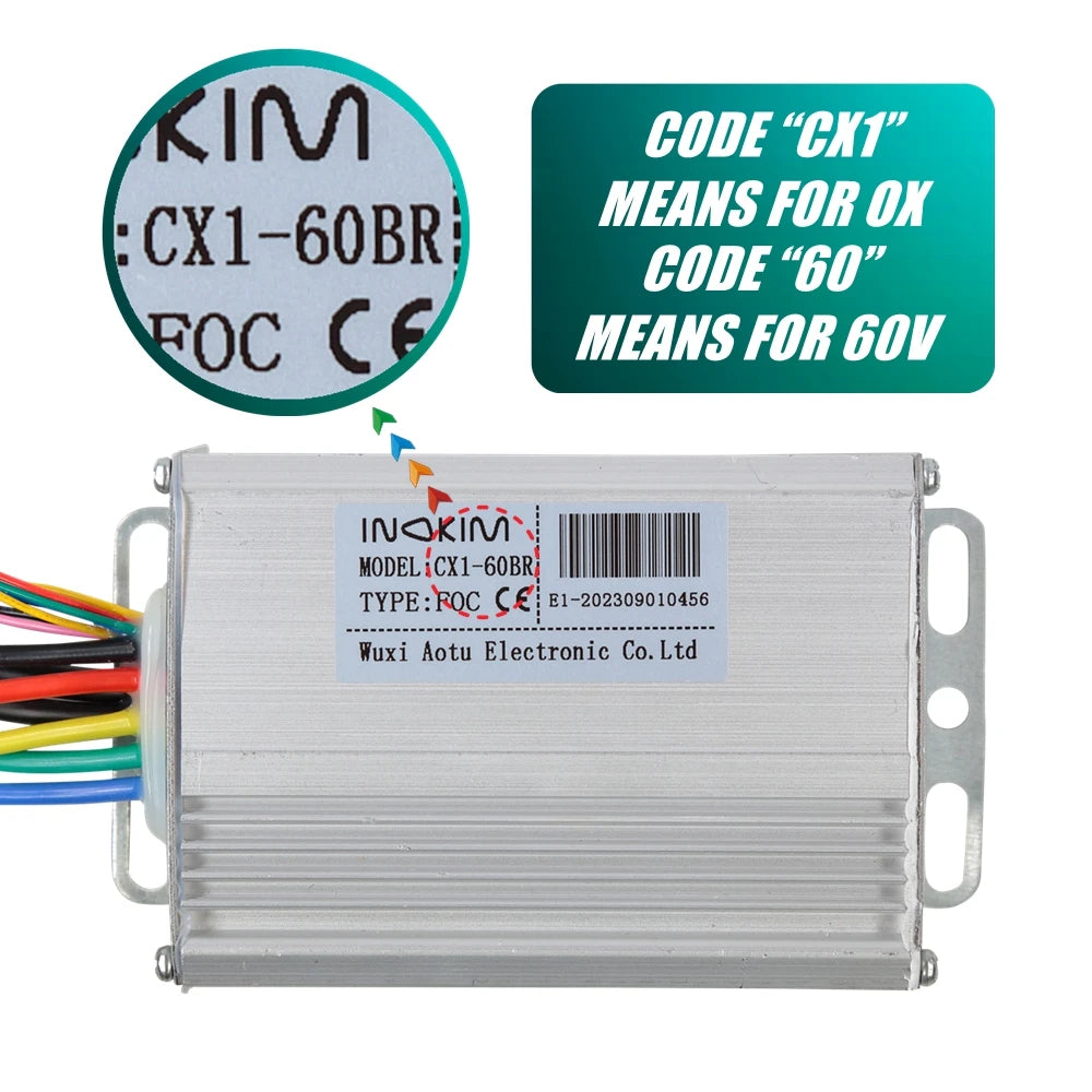 Original Controller Only for INOKIM 48V 60V OX Electric Scooter Control System MACURY Spare Parts Accessories