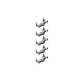 5PCS 1/2000 700 400 350 Scale V-22 Osprey Medium-size Transport Helicopter Folded Wing Military Plane Model Ornaments for Study