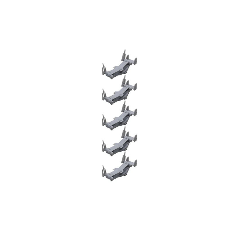 5PCS 1/2000 700 400 350 Scale V-22 Osprey Medium-size Transport Helicopter Folded Wing Military Plane Model Ornaments for Study