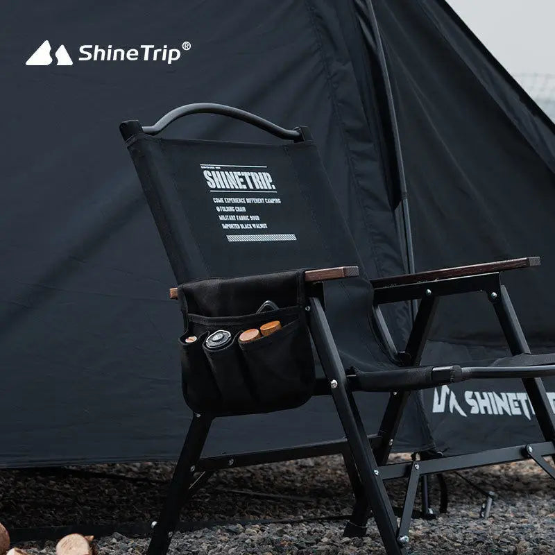 ShineTrip Outdoor Camping Chair Armrest Storage Bag Fishing Chair Side Hanging Bag Portable Multi Functional Tool Storage Bag