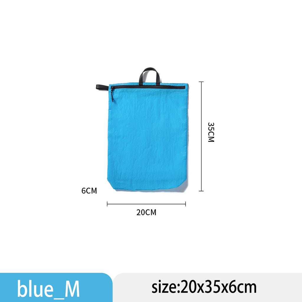 Reusable Nylon 4-Size Travel Storage Pockets With Hand Strap Water-resistant Clothing Organizer For Trip Packing 4size/lot