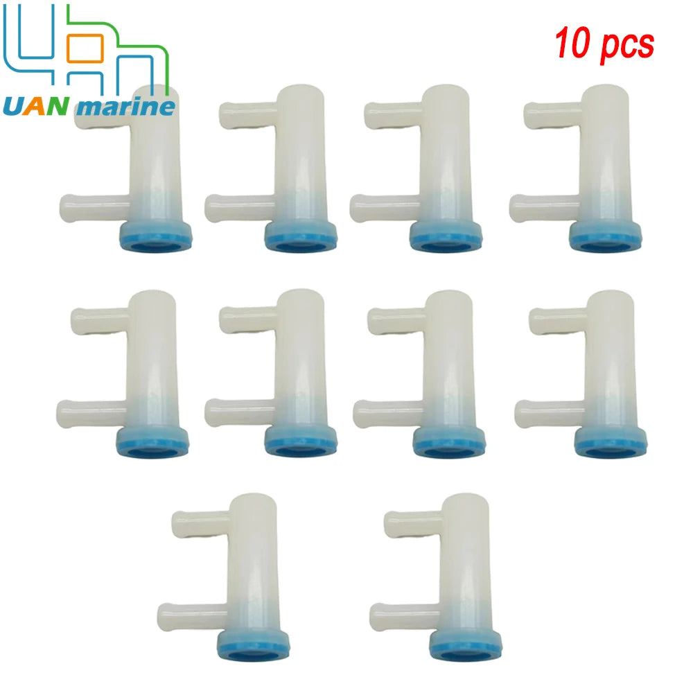 10 PCS Uan Marine Fuel Filter For Yamaha 69J-24501-00  69J-24501-10 F150 F200 F225 F250 F250B LF200 LF225 LF250 FL150 Outboards