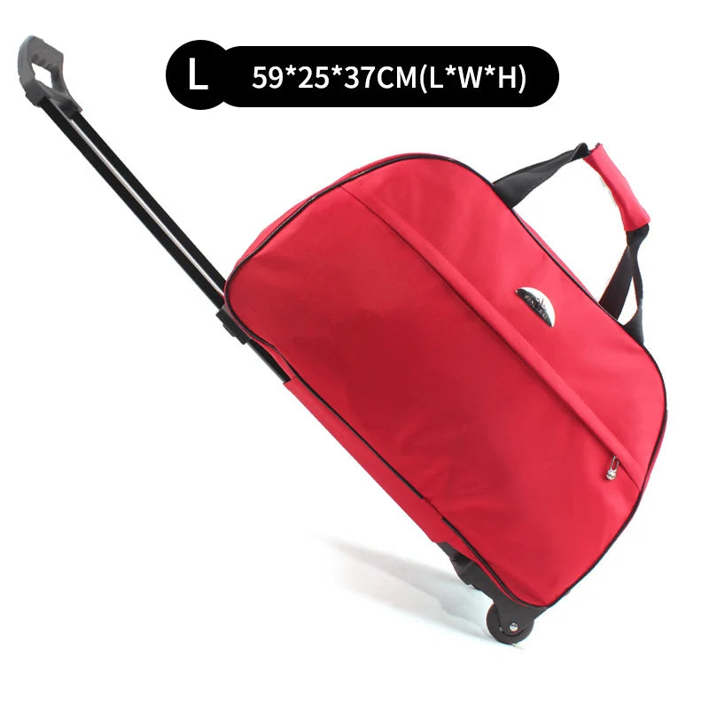 Suitcase And Travel Bags Wheels New Waterproof Large Capacity Carry On Luggage Trolley Handbag Unisex Valises A Roulettes