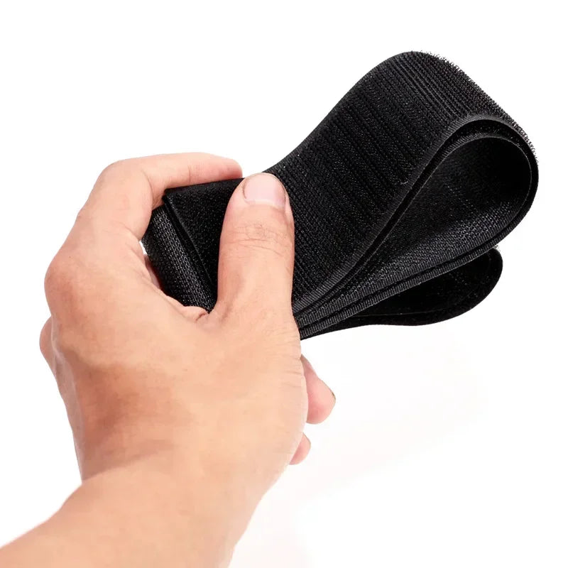 Creative Car Trunk Storage Device Hook Loop Strong Adhesion Fixed Straps Solid Color Baggage Clutter Storage Magic Belt Amagi