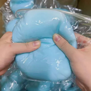 Stress Relief Squishy Ball, Soft Anti-Anxiety ADHD Sensory Fidget Toy, Durable Washable Squeeze Stress Ball for Adults