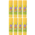 9g High Viscosity Solid Glue Sticks High Efficiency Adhesion Clear Solid Glue Guns for Home School DIY Art Paper Stationery