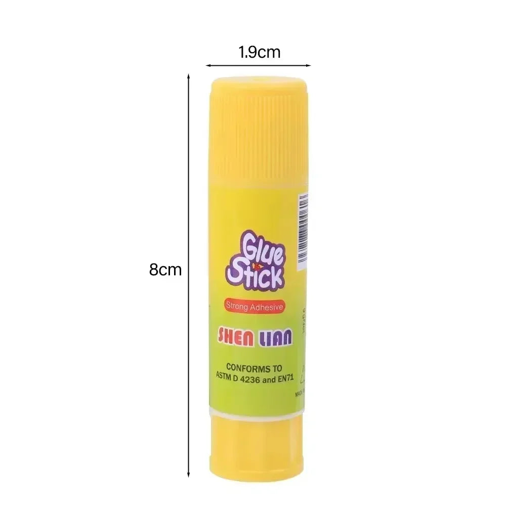 9g High Viscosity Solid Glue Sticks High Efficiency Adhesion Clear Solid Glue Guns for Home School DIY Art Paper Stationery