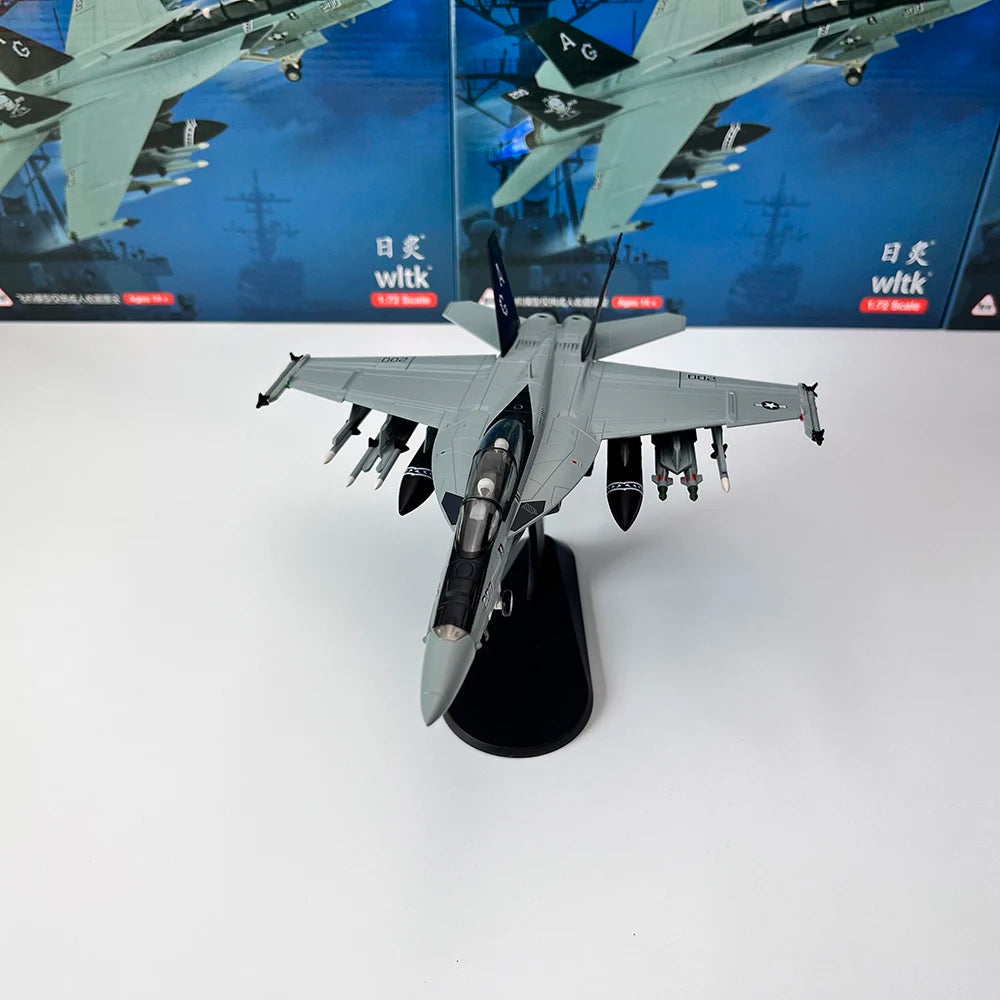 1/72 Scale U.S. F/A-18F Hornet F18 Carrier-Based Fighter Aircraft Diecast Finished Military Plane Model Collection Ornament