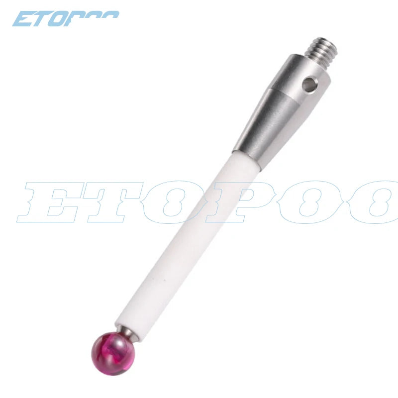 Rubine Ball CNC Ceramic Shaft Probe Testing Accessories M4 6 L50 CMM Touch Probe Stylus Touch Probe Tool