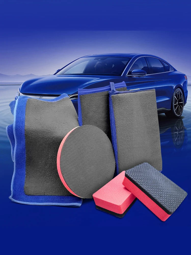Car Wash Mud Towel Magic Clay Cloth For Car Detailing With Clay Magic Mud Gloves Washing Tool Accessories Removing Iron Power