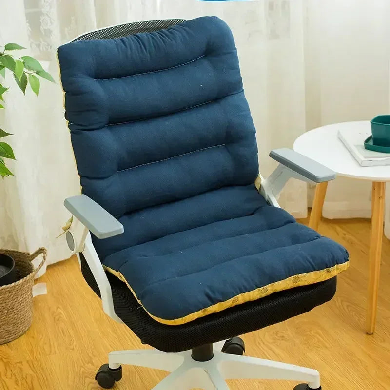Thicken Soft Back Waist Pillow Student Stool Thickened Fart Cushion Home Garden Patio Lounger Hynde til siamesisk stol 샴 체어 쿠션