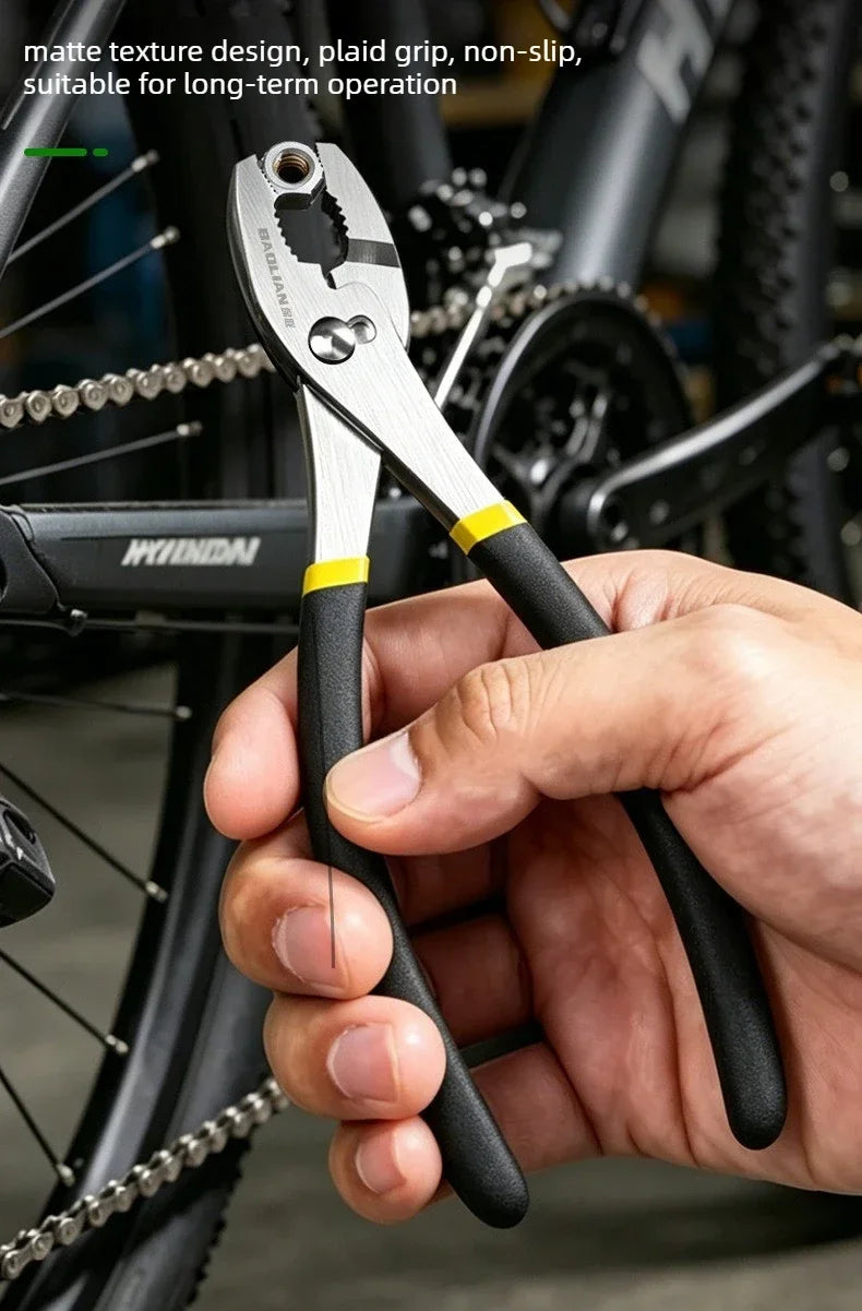 Baolian Adjustable Slip Joint Pliers 6"/8"/10" Big Mouth Fish Tail CarP Pliers 2nd Gear Automobile Repair Tool Slipper Plier