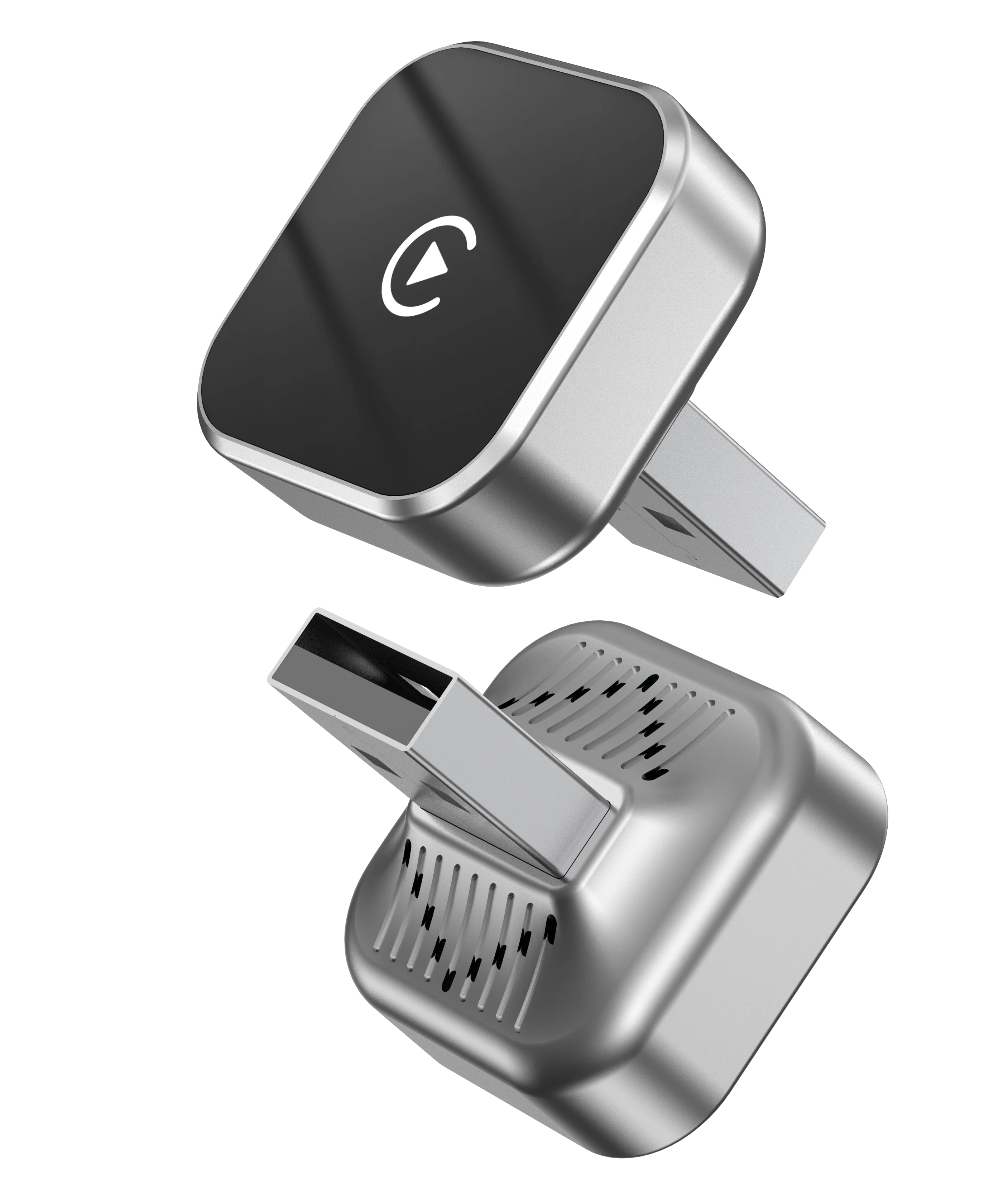Wireless Carplay Adapter with Ultra-Mini USB Design for Apple CarPlay & Android Auto,Plug and Play, Fast Stable Connection