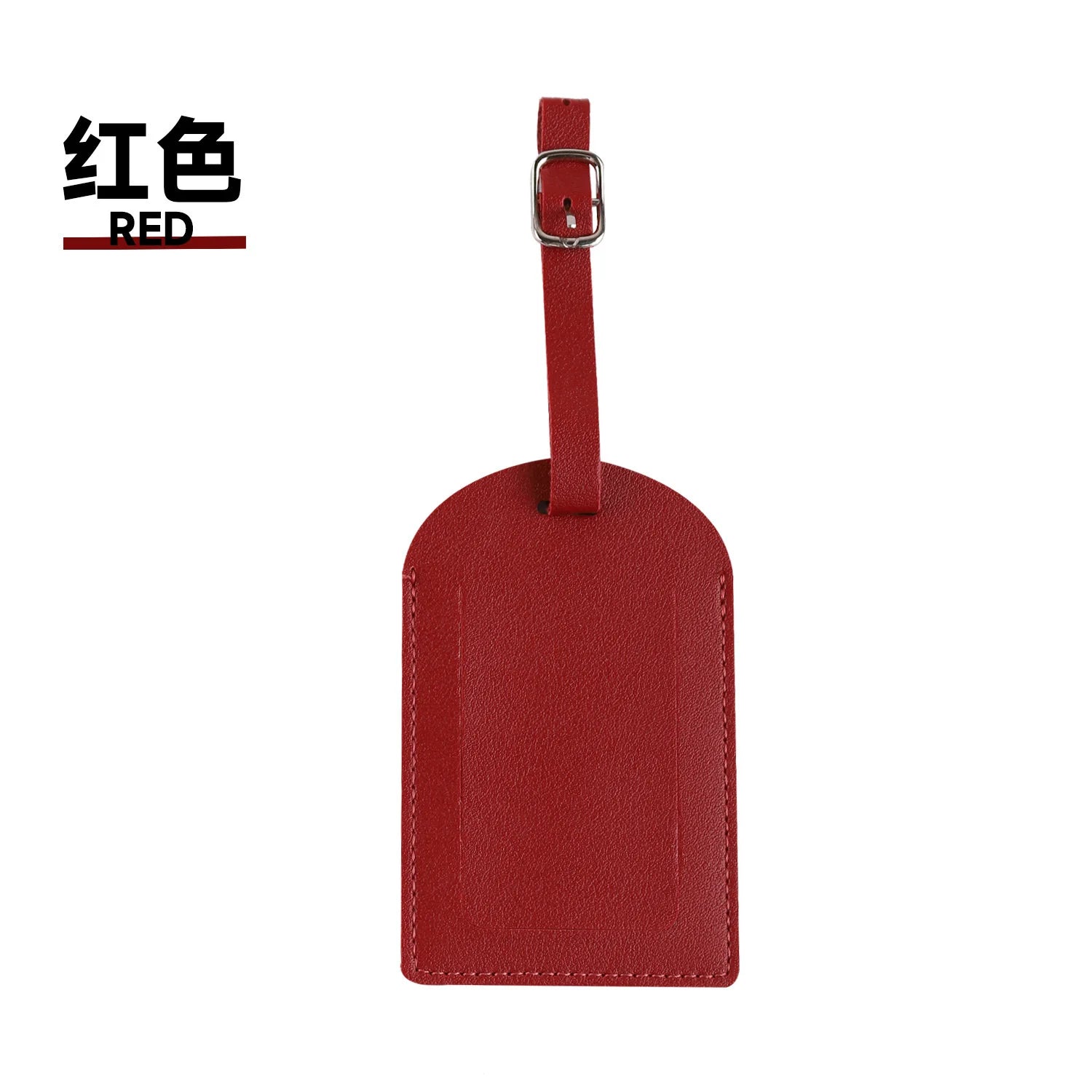 Boarding pass custom logo leather multi-color suitcase flip listing tag label luggage tag customization