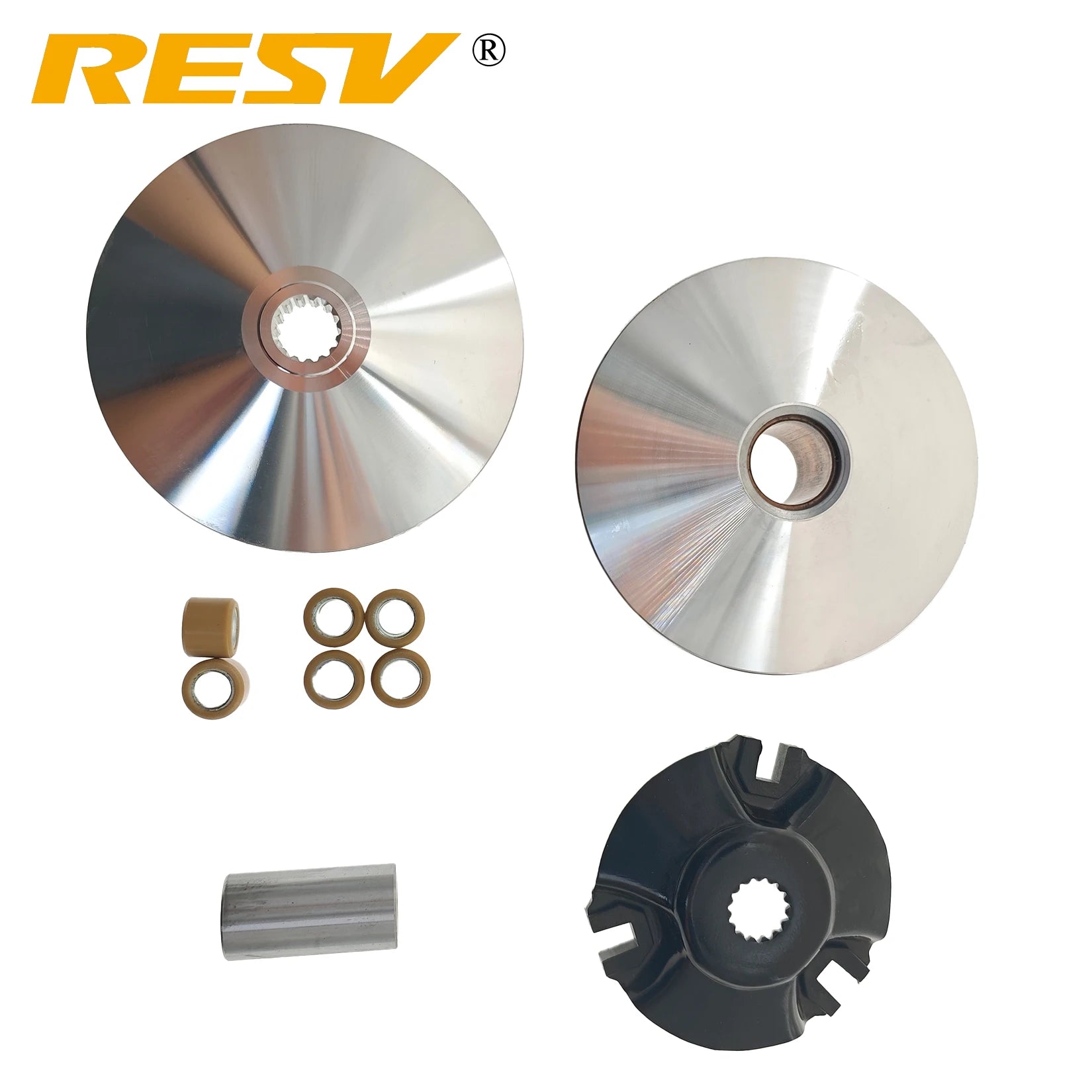 RESV for Yamaha ZY100 JOG100 RS100 RSZ100 BWS100 Variator Drive Face Pulley Assy. Modified Upgraded High Performance Racing