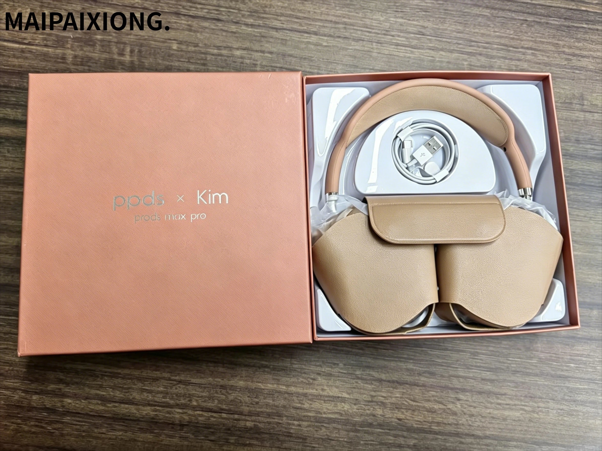 2025 Maipaixiong kim Max Bluetooth Headphones Over The Ear Wireless Big Earphone Hifi Sounds Sport Headsets With Button