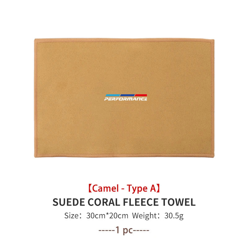Microfiber Towel Car Drying Towel Auto Plush Wash Towel Car Cleaning For BMW M E87 E30 E46 E28 E39 F18 F35 G03 F10 E93 F20